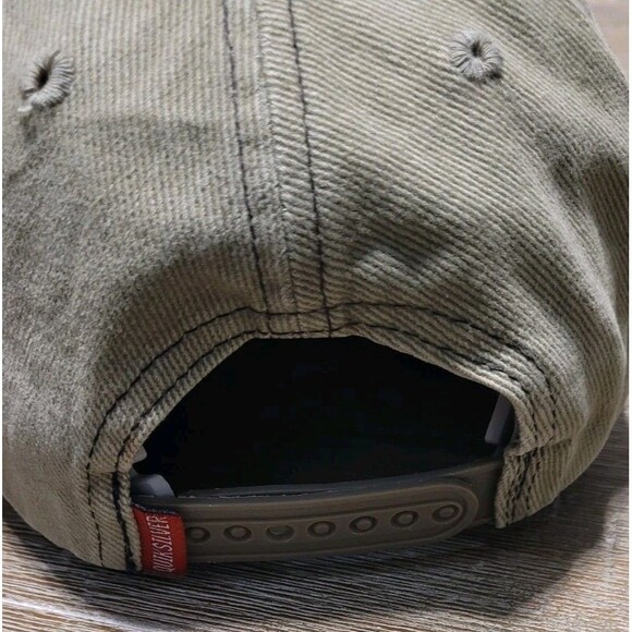 Quiksilver Hat Tan Beige VTG 90s Embroidered Skater Surf Grunge Cap Snapback - Picture 3 of 7